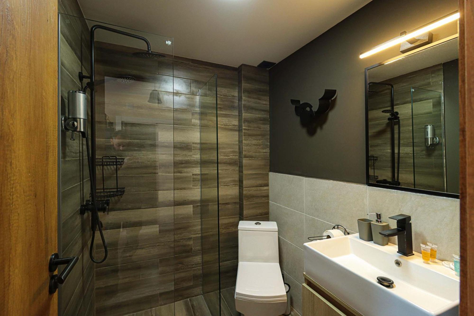 Stylish Studio Apartment With Balcony Гудаури Экстерьер фото
